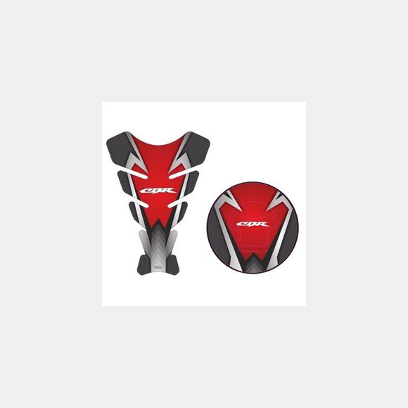 Honda CBR 250 Tankpad Kapak Pad Set Kırmızı resimleri